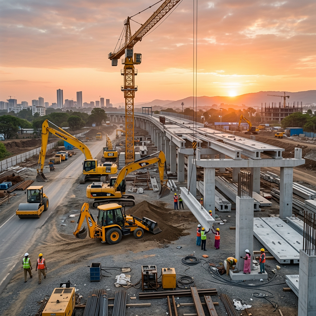 Construction Site Background